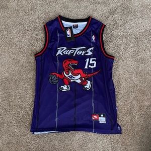 Throwback NBA Toronto Raptors Vince Carter Jersey